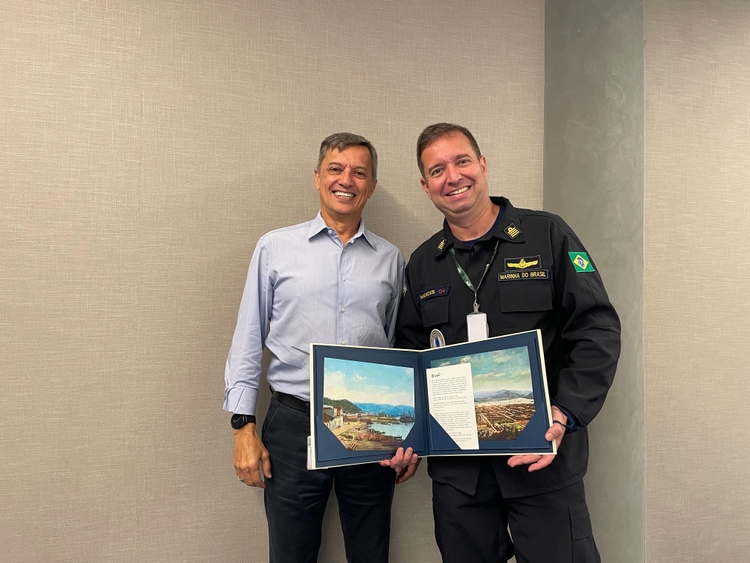 Capitania dos Portos de SP realiza visita institucional a BTP